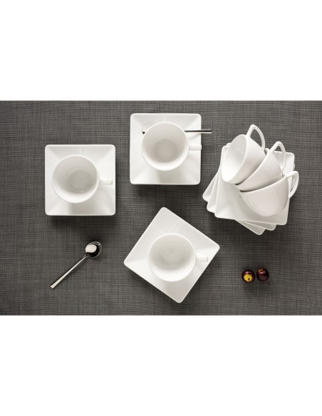 Nowoczesna filiżanka do herbaty ze spodkiem Lubiana Classic 200ml 14cm - Kubki i filiżanki Nowoczesna filiżanka do herbaty ze spodkiem Lubiana Classic 200ml 14cm 5900245153477 9