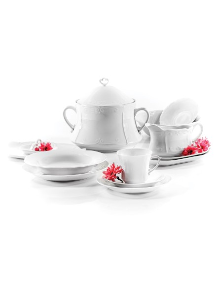 Porcelanowa salaterka cylindryczna Chodzież Kamelia 17cm - Miski i półmiski Porcelanowa salaterka cylindryczna Chodzież Kamelia 17cm 5903353317274 2