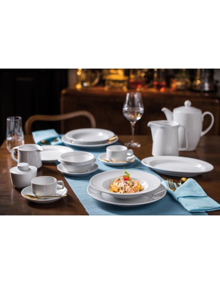 Porcelanowy spodek do masła Lubiana Kaszub Hel 9 cm 5900245021851 3