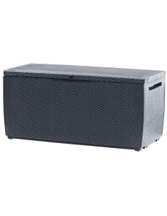Grafitowa skrzynia ogrodowa 305l Keter Capri 7290106929913
