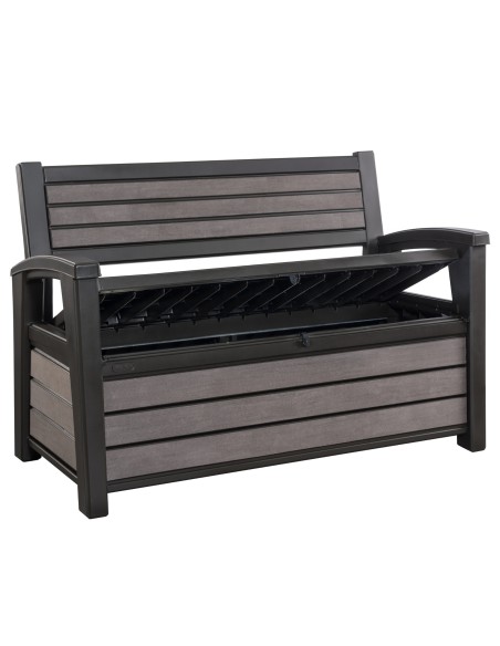 Ławka ogrodowa ze schowkiem skrzynią 227l Keter Hudson 7290106935983 5