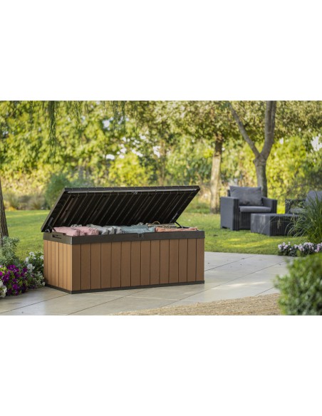 Skrzynia ogrodowa 380l brązowa Keter Darwin Box 7290112636195 5