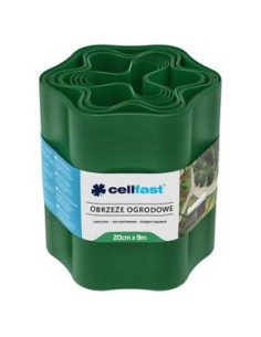 Zielone obrzeże ogrodowe Cellfast 20 cm x 9 m 5901828850820 2