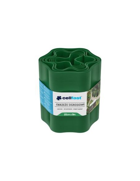 Zielone obrzeże ogrodowe Cellfast 20 cm x 9 m 5901828850820