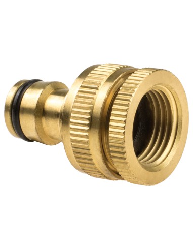 Uniwersalne przyłącze z gwintem wewnętrznym 1/2" - 3/4" BRASS Cellfast 5907553509262