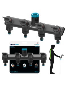 Rozdzielacz poczwórny Cellfast ERGO 5907553505684 2