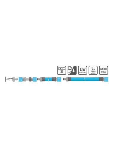 Wąż zraszający Cellfast SPRING 1/2" 15 mb 5901828855474 27