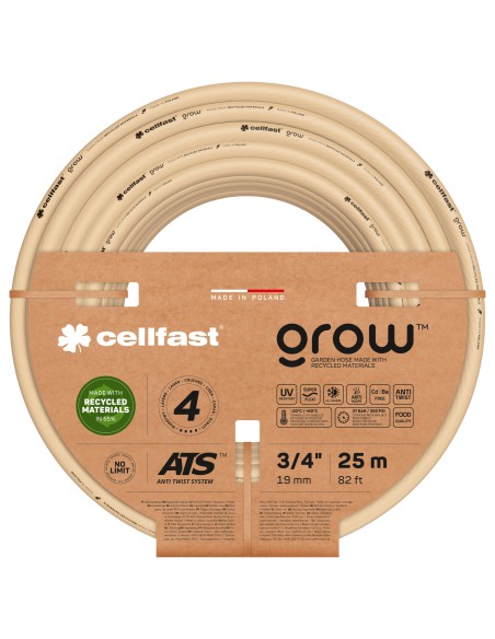 Wąż ogrodowy 4-warstwowy Cellfast GROW 3/4" 25 mb 5901828854743