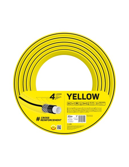 Wąż ogrodowy 4 warstwowy Cellfast 4Yellow 1" 20 mb - Ogród Wąż ogrodowy 4 warstwowy Cellfast 4Yellow 1" 20 mb 5907512607114 2