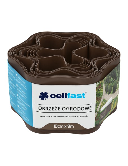 Obrzeże ogrodowe brązowe Cellfast 10 cm x 9 m 5901828850868 3