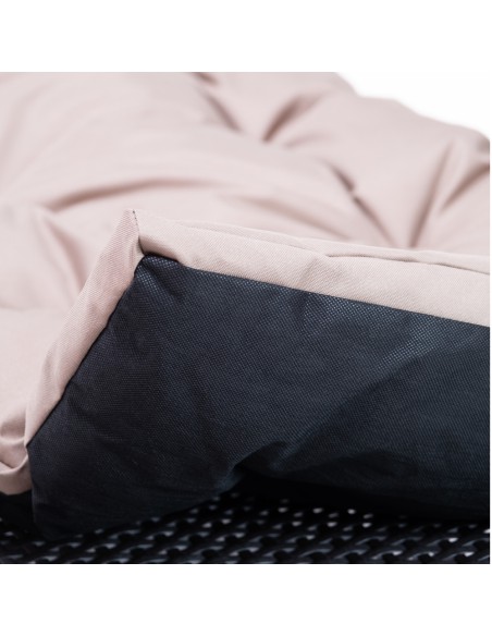 Łatwa w pielęgnacji poduszka na leżak ogrodowy Cosi Luxe Cappuccino 190 x 60 cm 5905718981014 4