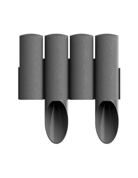 Grafitowa ogrodowa palisada 4 STANDARD Cellfast 14,5cm x 2,3m 5907553506919 2