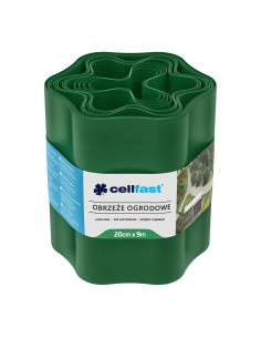 Zielone obrzeże ogrodowe Cellfast 20 cm x 9 m 5901828850820
