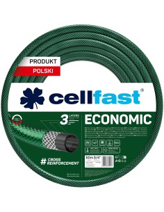 Wąż Cellfast ogrodowy 3 warstwowy ECONOMIC 3/4" 50 mb 5901828850257