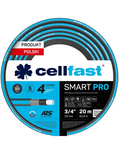 Wąż ogrodowy Cellfast SMART PRO ATS 3/4" 20 mb - Węże ogrodowe