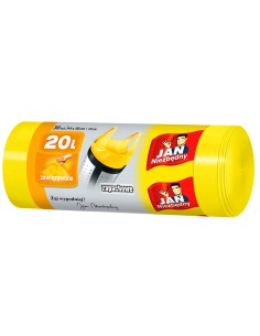 Worki na śmieci T-shirt Jan Niezbędny 20l pakiet 30 sztuk 5900536310510