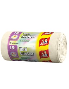 Pachnące worki łazienkowe Jan Niezbędny 15l 26 sztuk 5900536296685