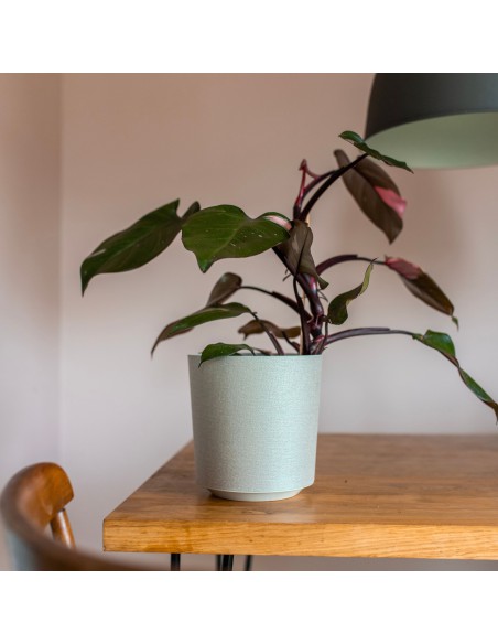 Nieoczywista doniczka Gama Textil Lamela o kolorze taupe, 19.5 cm 5900119030118 8