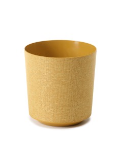 Funkcjonalna doniczka Gama Textil Lamela musztardowa, 25.5 cm 5900119010127