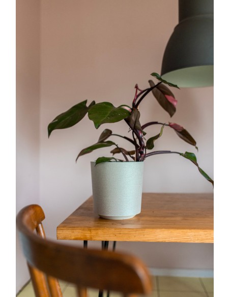 Rustykalna doniczka Gama Textil Lamela kremowa, 25,5x25,5x27 cm 5900119070121 3