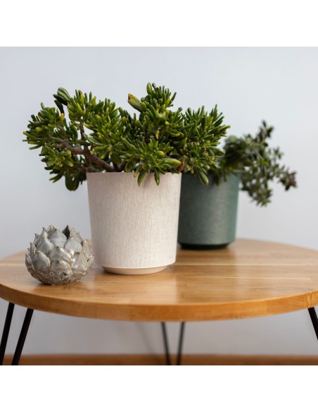 Jasna donica Gama Textil Lamela kremowa, 29 cm 5900119070138 3