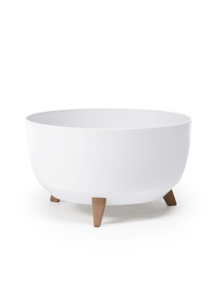 Biała misa, donica na nóżkach Roma Lamela 47.3 cm 5900119058822