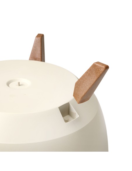 Biała misa, donica na nóżkach Roma Lamela 47.3 cm 5900119058822 3