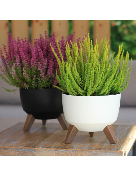 Biała misa, donica na nóżkach Roma Lamela 47.3 cm 5900119058822 10