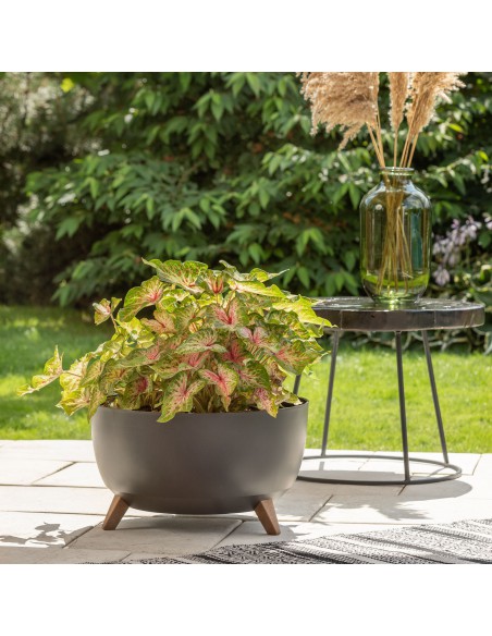 Biała misa, donica na nóżkach Roma Lamela 47.3 cm 5900119058822 13