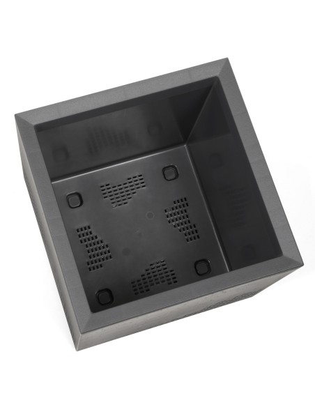 Ekologiczny kwietnik Karo Eco Wood Lamela 39x39x39.4cm 5900119388844 5