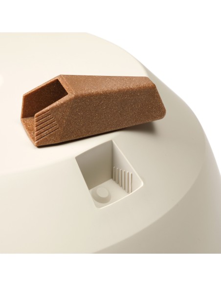 Matowa misa, donica na nóżkach Roma Lamela o kolorze naturalne drewno, 47.3 cm 5900119389223 3