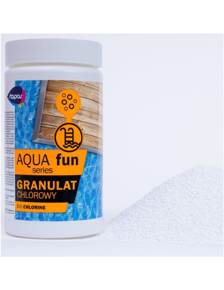Funkcjonalny chlorowy granulat do basenu Stapar BIG CHLORINE Aqua fun 1kg 5908258389876 3