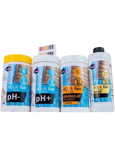 Startowy zestaw do pielęgnacji basenu 5 w 1 Stapar Aqua fun 5902349681832 11