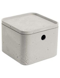 Pojemnik z pokrywką do przechowywania 3l Curver Beton 7290112632050 2