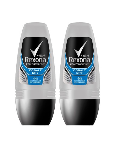 Antyperspirant w kulce dla mężczyzn 2x 50 ml Rexona Men 50096954