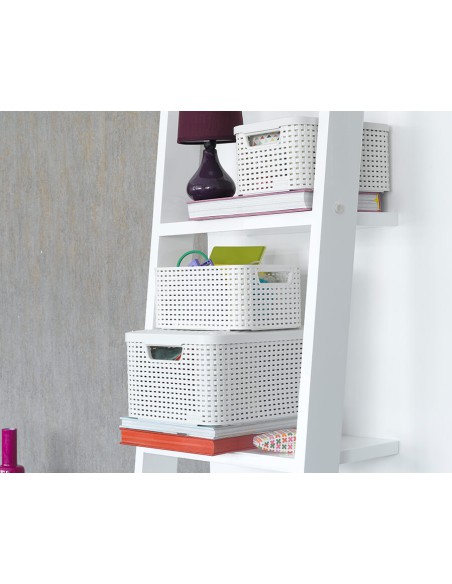 30l koszyk z pokrywką do przechowywania Curver Rattan Style - Pudełka i koszyki 30l koszyk z pokrywką do przechowywania Curver Rattan Style 3253923619027 3
