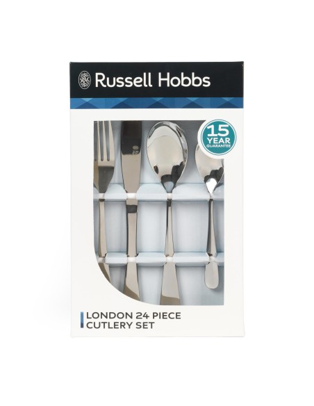 Lekki zestaw sztućców Russell Hobbs London dla 6 osób, 24 elementy - Sztućce Lekki zestaw sztućców Russell Hobbs London dla 6 osób, 24 elementy 5054061027266 10