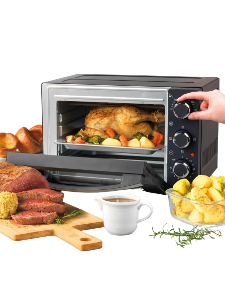 Praktyczny mini piekarnik elektryczny Progress 15L - Strona główna Praktyczny mini piekarnik elektryczny Progress 15L 5054061417333 6