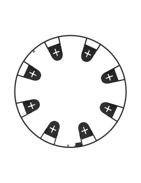 Czarne obrzeże ogrodowe Cellfast UNIBORD 5907553506162 2