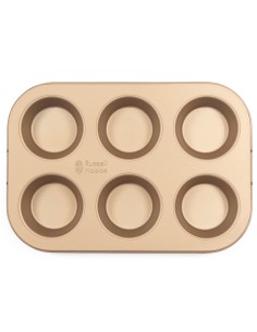 Blacha do pieczenia muffinek Russell Hobbs Opulence 6 szt 26,5 x 17,5 x 3 cm 5054061427240