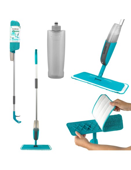 Mop ze spryskiwaczem i wkładem z mikrofibry Beldray AntiBac  5053191074270 8
