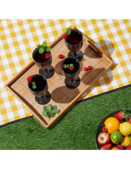 Elegancki zestaw 4 plastikowych kieliszków do wina Fete Cambridge 5054061137989 12