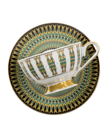 Serwis herbaciany Ćmielów Astra India kawowy deserowy dla 6 osób 18 elementów - Serwisy Serwis herbaciany Ćmielów Astra India kawowy deserowy dla 6 osób 18 elementów 5902767059909 9