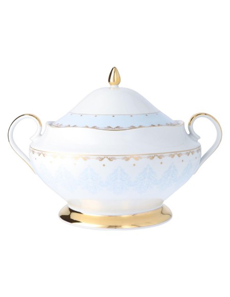 Dostojny serwis obiadowy Ćmielów Astra Królewski Błękit dla 6 osób, 25 elementów 5902767066990 18