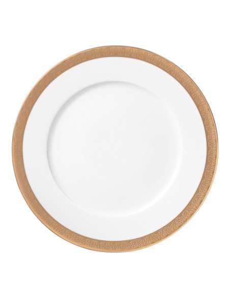 Luksusowy zestaw talerzy obiadowych Margaret Złota dla 6 osób 18 elementów Ćmielów 5902767055369 11