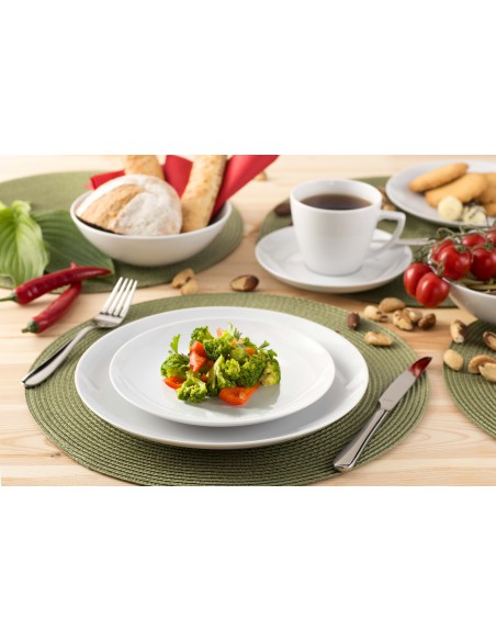 Biały zestaw obiadowy dla 6 osób Lubiana - Serwisy Biały zestaw obiadowy dla 6 osób Lubiana 5900245621273 8