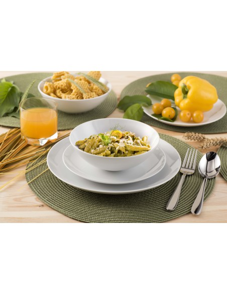 Biały zestaw obiadowy dla 6 osób Lubiana - Serwisy Biały zestaw obiadowy dla 6 osób Lubiana 5900245621273 10