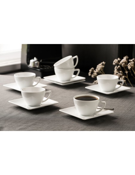 Klasyczna filiżanka ze spodkiem Lubiana Classic 280ml 15cm - Kubki i filiżanki Klasyczna filiżanka ze spodkiem Lubiana Classic 280ml 15cm 5900245172775 16