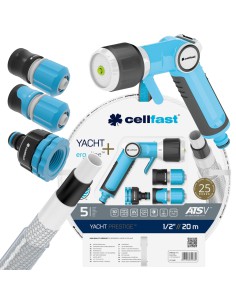 Zestaw zraszający Wąż 1/2" 20m + końcówki Cellfast 5901828859380 2
