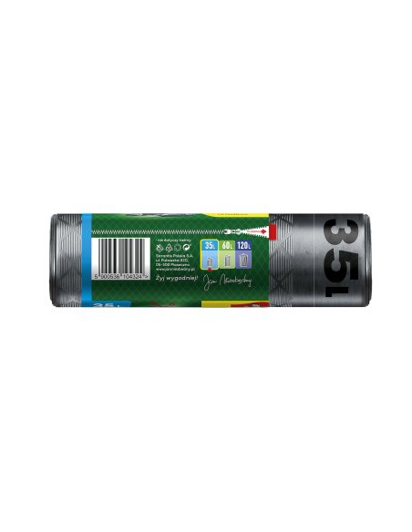 Mocne worki na śmieci Jan Niezbędny 35L 15 szt. 5900536104324 3